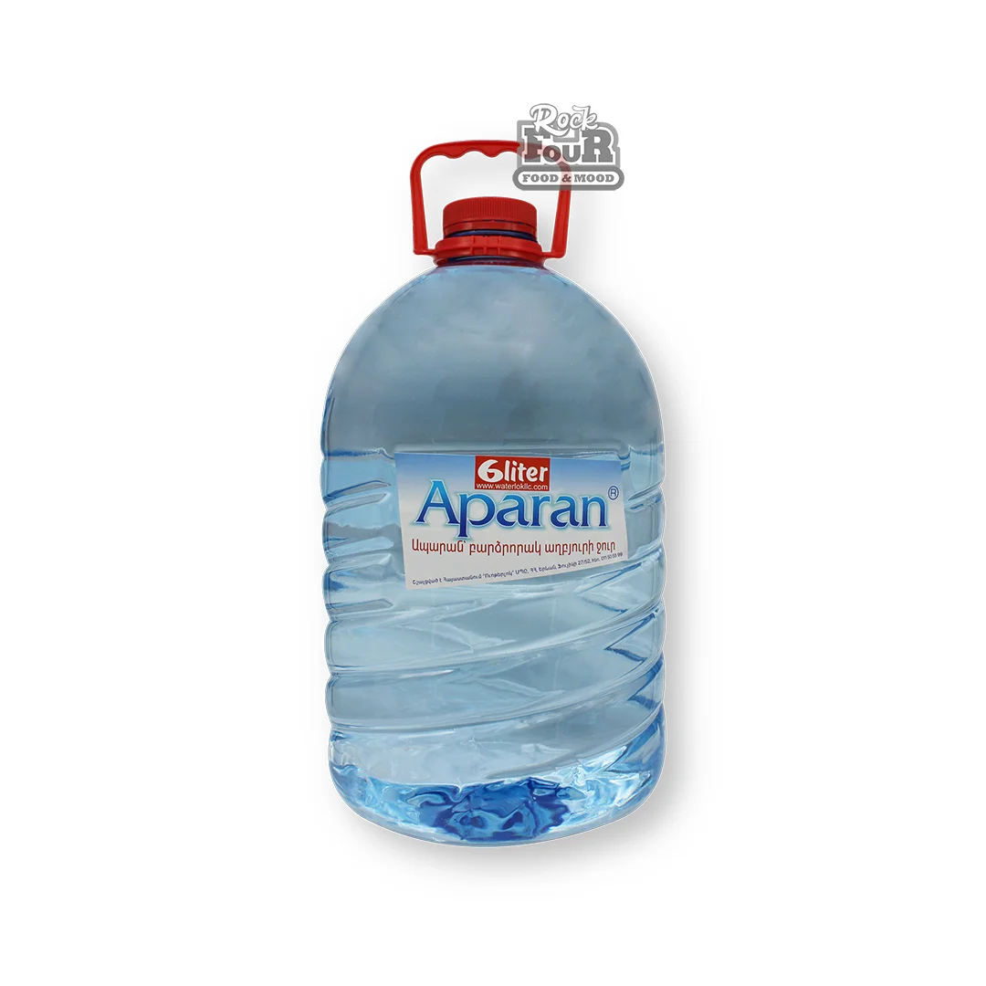 Ջուր աղբյուրի «Aparan» 6լ